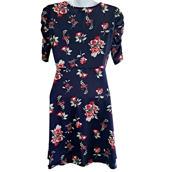 No Comment Short Sleeve Floral Print Dress - Picture 7 of 8